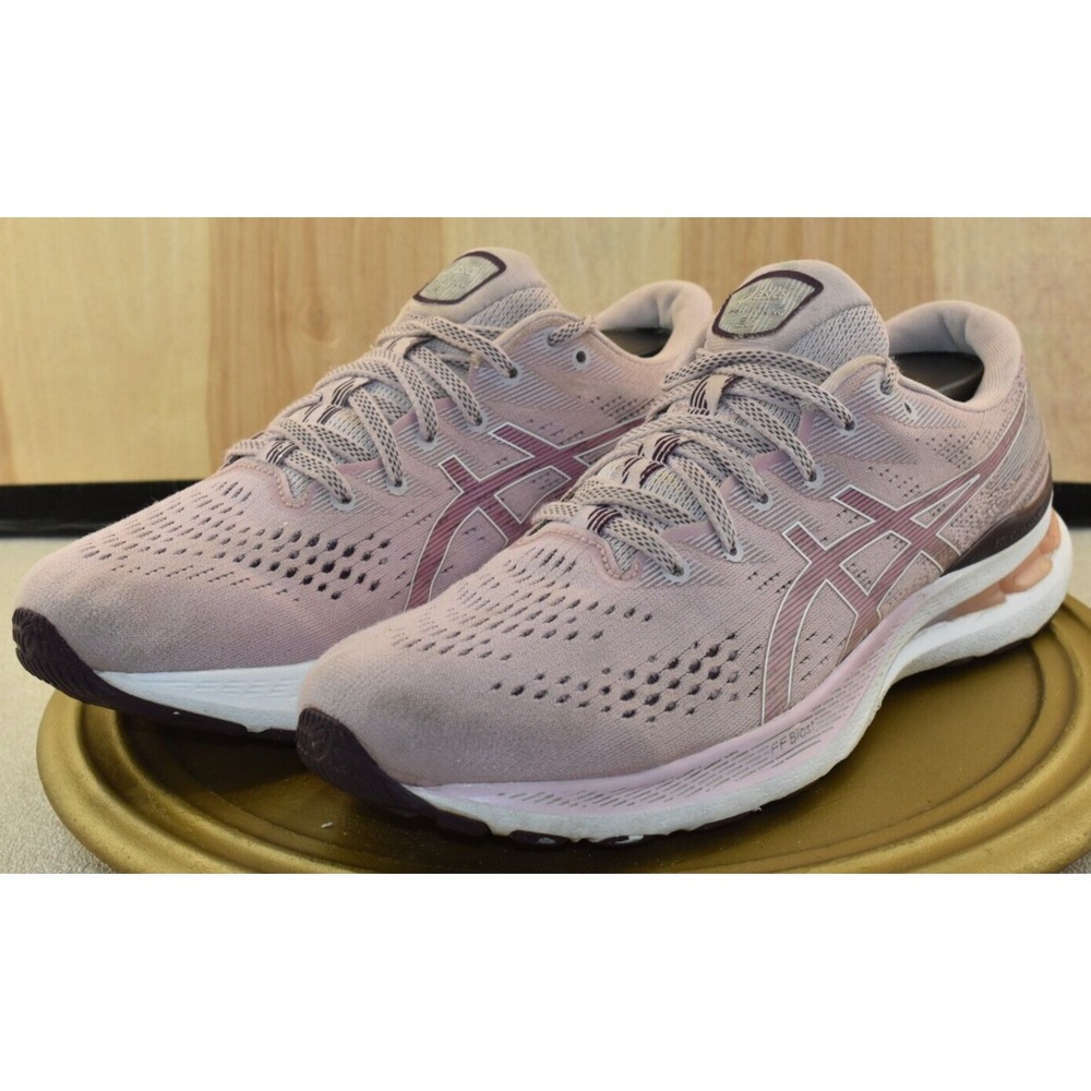 Asics Gel-Kayano 28 Womens Shoes Size 10.5 Running Barely Rose Athletic Sneakers